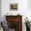 Alcove Room, with Carved and Gilded Furniture, Tapestries in Yellow Gros De Tours Damask-null-Framed Giclee Print displayed on a wall