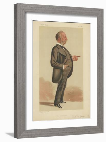 Alderman the Right Hon Polydore De Keyser-Sir Leslie Ward-Framed Giclee Print