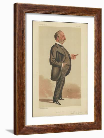 Alderman the Right Hon Polydore De Keyser-Sir Leslie Ward-Framed Giclee Print