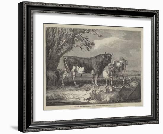 Alderney Cattle-James Ward-Framed Giclee Print