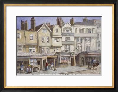 Aldgate High Street London 1869 Giclee Print Jt Wilson Art Com
