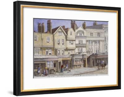 Aldgate High Street London 1869 Giclee Print Jt Wilson Art Com