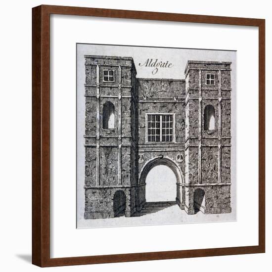 Aldgate, London, C1800-null-Framed Giclee Print