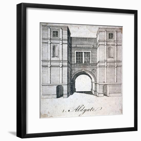 Aldgate, London, C1800-null-Framed Giclee Print