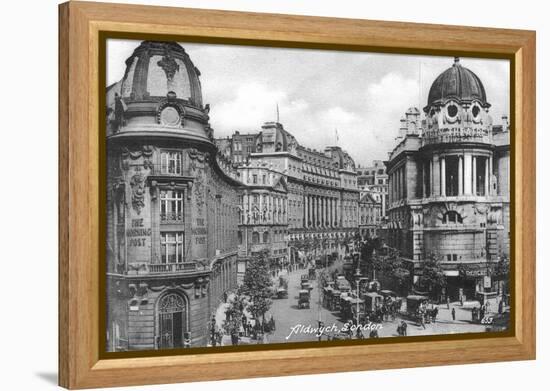 Aldwych, London, Early 20th Century-Francis Frith-Framed Premier Image Canvas