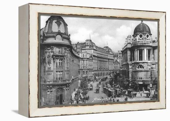 Aldwych, London, Early 20th Century-Francis Frith-Framed Premier Image Canvas