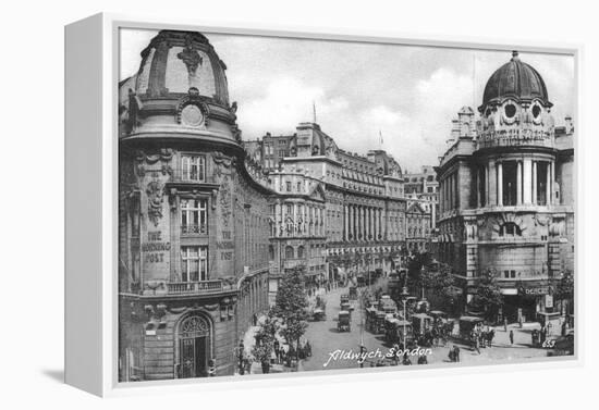 Aldwych, London, Early 20th Century-Francis Frith-Framed Premier Image Canvas