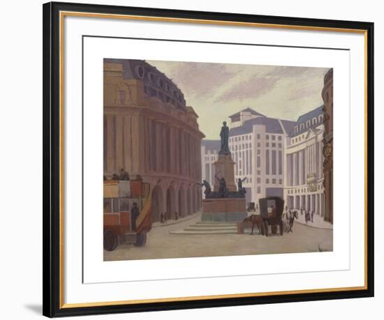 Aldwych-Robert Polhill Bevan-Framed Premium Giclee Print