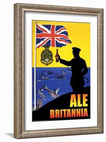 Ale Britannia-null-Framed Art Print