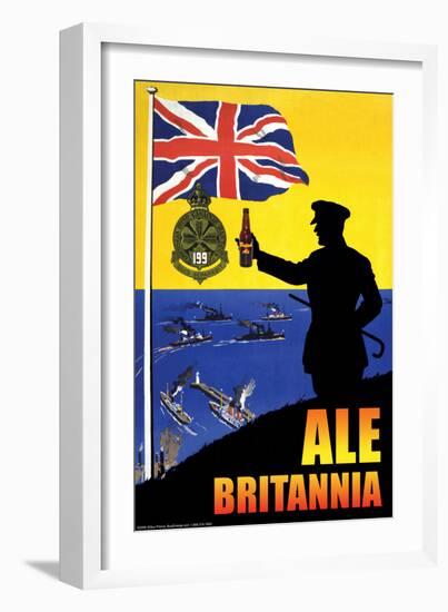 Ale Britannia-null-Framed Art Print