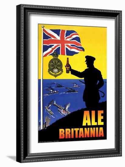 Ale Britannia-null-Framed Art Print