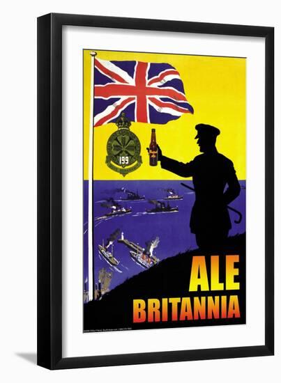 Ale Britannia-null-Framed Art Print