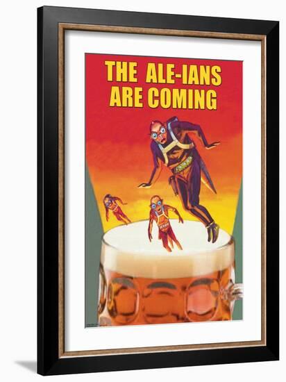 Ale-ians-null-Framed Art Print