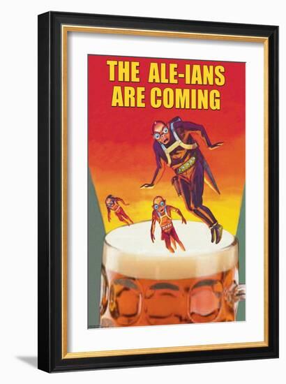 Ale-ians-null-Framed Art Print