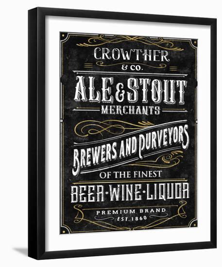 Ale & Stout-null-Framed Giclee Print