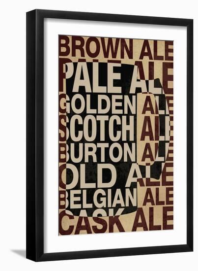 Ale Types-null-Framed Premium Giclee Print