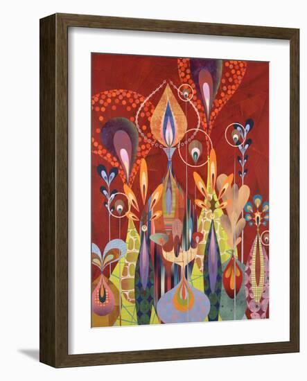 Alectoria-Rex Ray-Framed Art Print