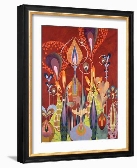 Alectoria-Rex Ray-Framed Art Print