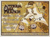 Antigua Casa Franch Poster-Alejandro De Riquer-Giclee Print