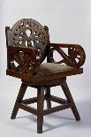 Chair with Armrests, 1900-1901-Alejandro De Riquer-Giclee Print
