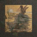 Composition with Winged Nymph Among the Reeds, 1887-Alejandro de Riquer Inglada-Mounted Giclee Print