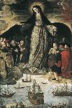 Spain, Seville, Alcazar Palace, Virgin of Seafarers' Altarpiece, 1535-Alejo Fernandez-Framed Giclee Print