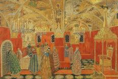 In the Kremlin, Scene from the Opera 'Boris Godunov' by M. Mussorgsky-Aleksandr Jakovlevic Golovin-Framed Giclee Print