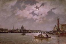 Stock Exchange in St. Petersburg, 1891-Aleksandr Karlovich Beggrov-Premier Image Canvas