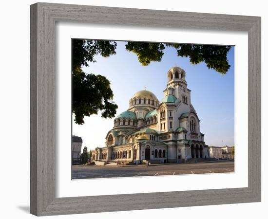 Aleksandur Nevski Memorial Church, Ploshtad Aleksandur Nevski Place, Boulevard Moskovska Oborishte,-Dallas & John Heaton-Framed Photographic Print