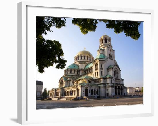 Aleksandur Nevski Memorial Church, Ploshtad Aleksandur Nevski Place, Boulevard Moskovska Oborishte,-Dallas & John Heaton-Framed Photographic Print