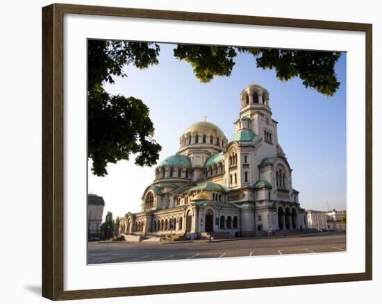 Aleksandur Nevski Memorial Church, Ploshtad Aleksandur Nevski Place, Boulevard Moskovska Oborishte,-Dallas & John Heaton-Framed Photographic Print