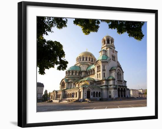 Aleksandur Nevski Memorial Church, Ploshtad Aleksandur Nevski Place, Boulevard Moskovska Oborishte,-Dallas & John Heaton-Framed Photographic Print