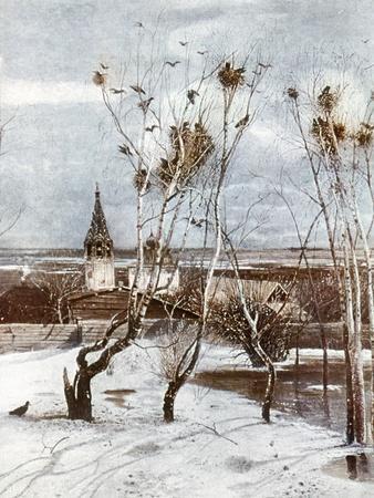 The Rooks Have Come Back, 1871 - Aleksey Savrasov 