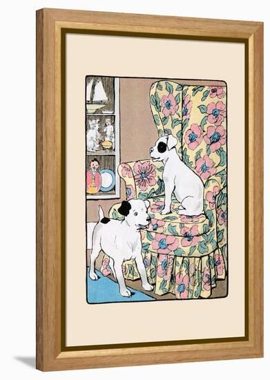 Alert After the Nap-Julia Dyar Hardy-Framed Stretched Canvas