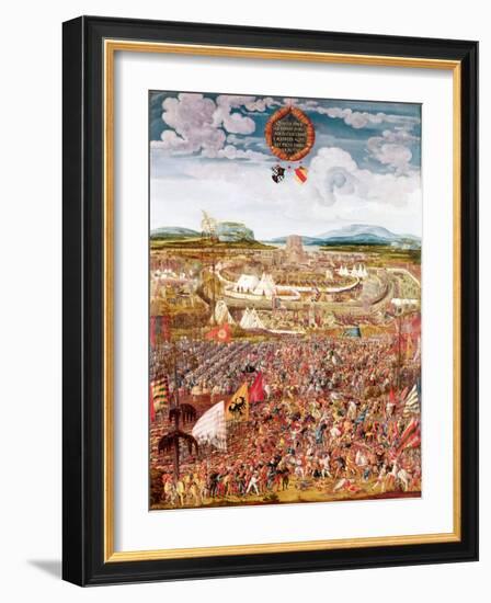 Alesia Besieged by Julius Caesar-Melchior Feselen-Framed Giclee Print