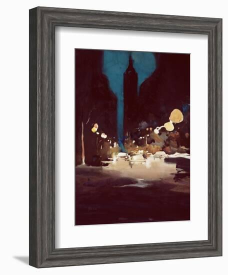 Alesia-Daniel Cacouault-Framed Giclee Print