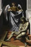Ecce Homo with Angel, C. 1550-Alessandro Bonvicino Moretto-Framed Giclee Print