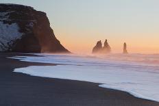 Iceland, South Iceland, the Black Beach of Vik-Alessandro Carboni-Mounted Photographic Print