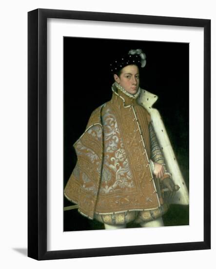 Alessandro Farnese (1546-92), Later Governor of the Netherlands (1578-86)-Sofonisba Anguisciola-Framed Giclee Print