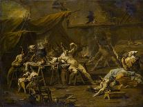 The Supper of Pulcinella and Colombina, c.1725-1730-Alessandro Magnasco-Giclee Print