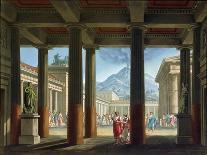 Opera LUltimo Giorno de Pompeii by Pacini, Produced at La Scale in Milan in the Autumn of 1827-Alessandro Sanquirico-Giclee Print