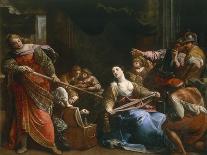 The Holy Family-Alessandro Tiarini-Mounted Giclee Print