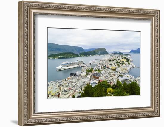 Alesund, Norway, Scandinavia, Europe-Amanda Hall-Framed Photographic Print