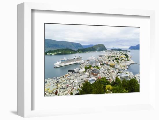 Alesund, Norway, Scandinavia, Europe-Amanda Hall-Framed Photographic Print