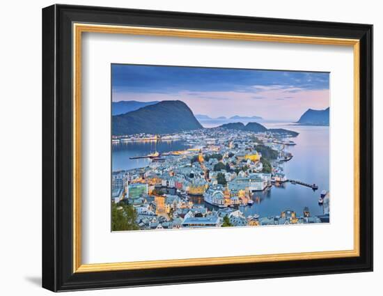 Alesund, Norway.-rudi1976-Framed Photographic Print