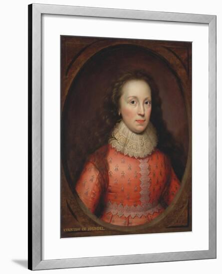 Alethea Howard, 13th Baroness Furnivall, Countess of Arundel, Née Lady Alethea Talbot, 1619-Cornelis Janssens van Ceulen-Framed Giclee Print