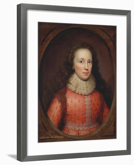 Alethea Howard, 13th Baroness Furnivall, Countess of Arundel, Née Lady Alethea Talbot, 1619-Cornelis Janssens van Ceulen-Framed Giclee Print