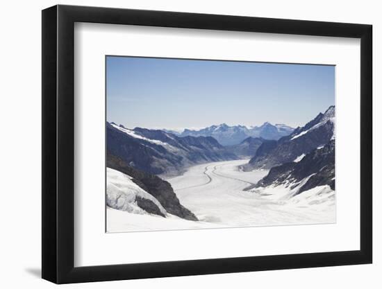 Aletsch Glacier, UNESCO World Heritage Site, Kleine Scheidegg-Angelo Cavalli-Framed Photographic Print