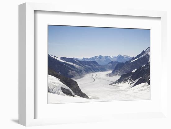 Aletsch Glacier, UNESCO World Heritage Site, Kleine Scheidegg-Angelo Cavalli-Framed Photographic Print