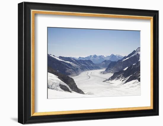 Aletsch Glacier, UNESCO World Heritage Site, Kleine Scheidegg-Angelo Cavalli-Framed Photographic Print